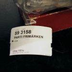 159 3158 Parti frimärken